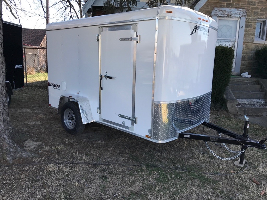 6 X 12 Challenger Enclosed Trailer