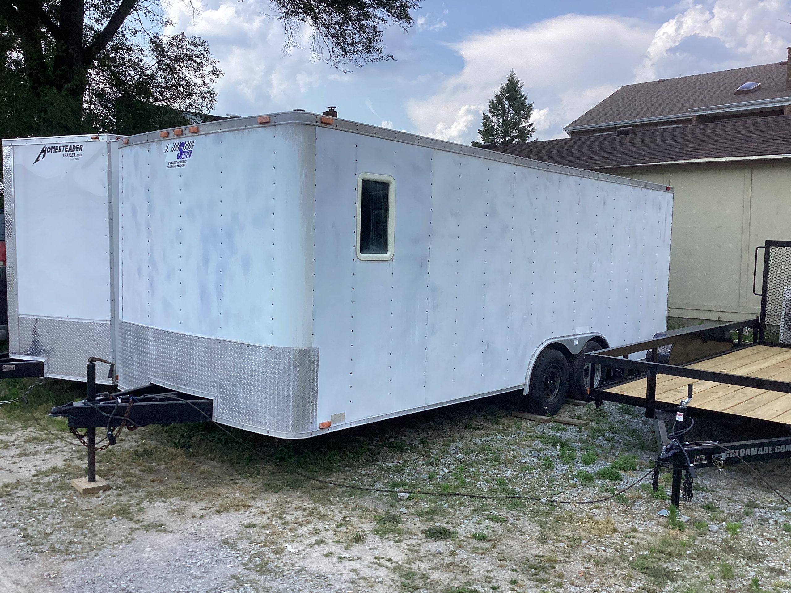 8 x 20 USED Enclosed Trailer