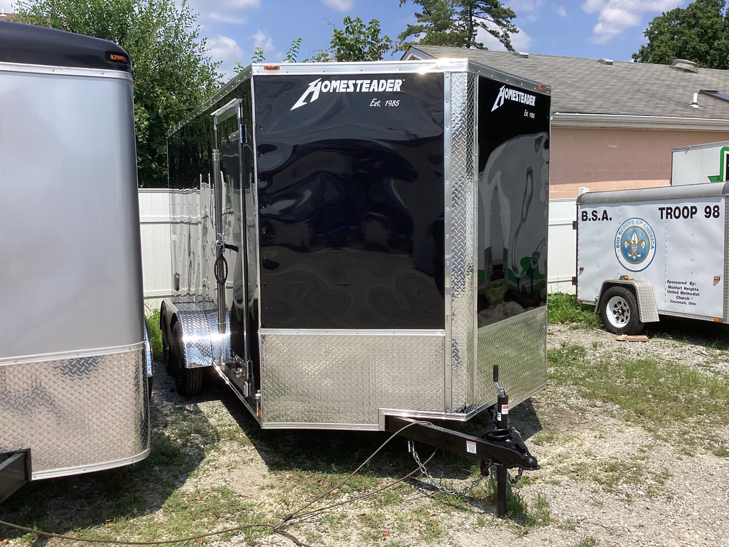 7 X 14 Intrepid Enclosed Trailer