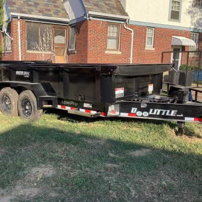 7 x 14 Master Dump 14K I-beam frame