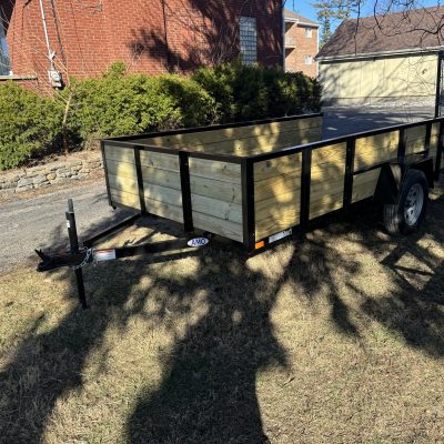 6 X 12 High Side Utility Trailer