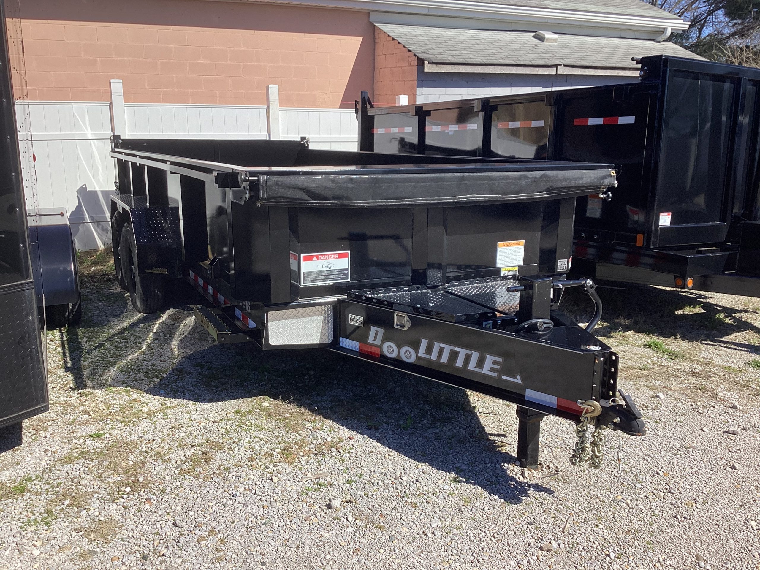 7 X 16 Master Dump 14K I-beam frame